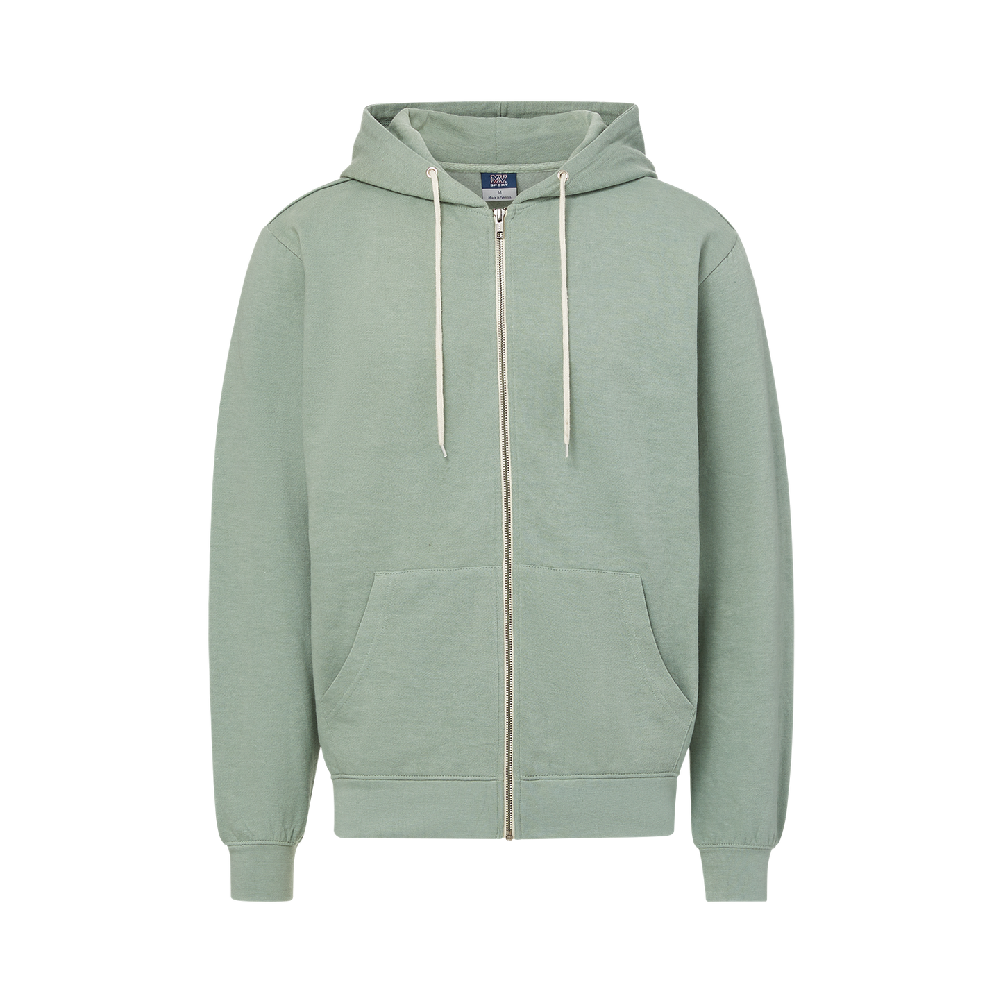 Retro Heather Zip Hood