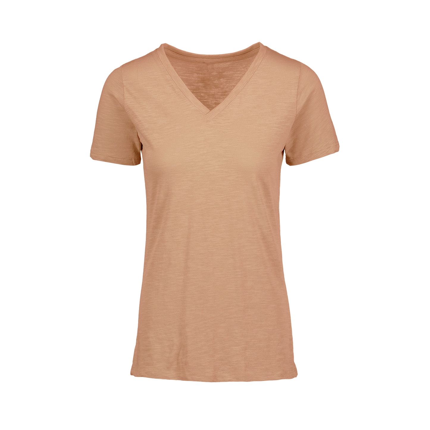 Vera Ringspun Slub V-Neck Tee