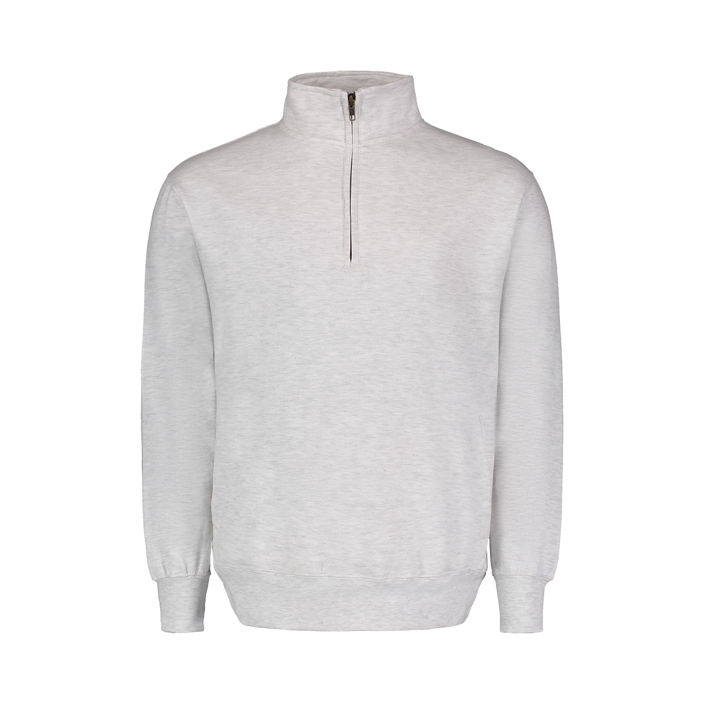 Fundamental Fleece Q Zip - Ash Grey