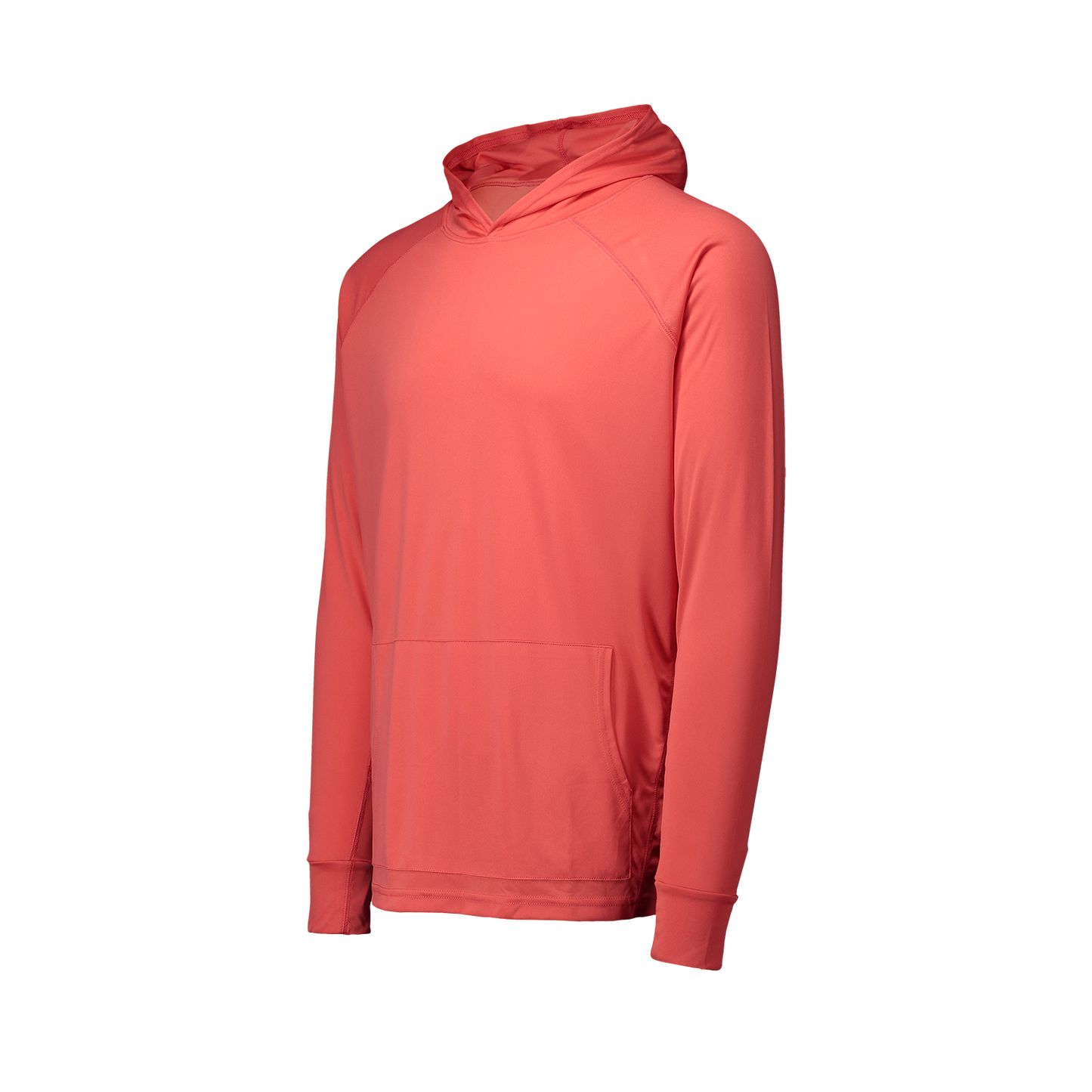 Sunproof® Hooded Long Sleeve Tee - Watermelon