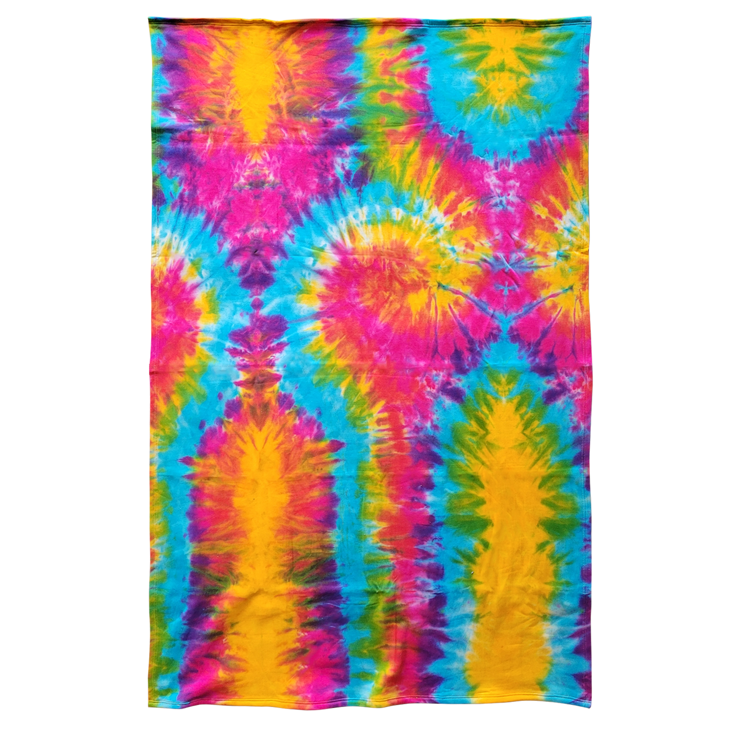 Pro-Weave® Fashion Sweatshirt Blanket - Rainbow Swirl - 54" X 84"