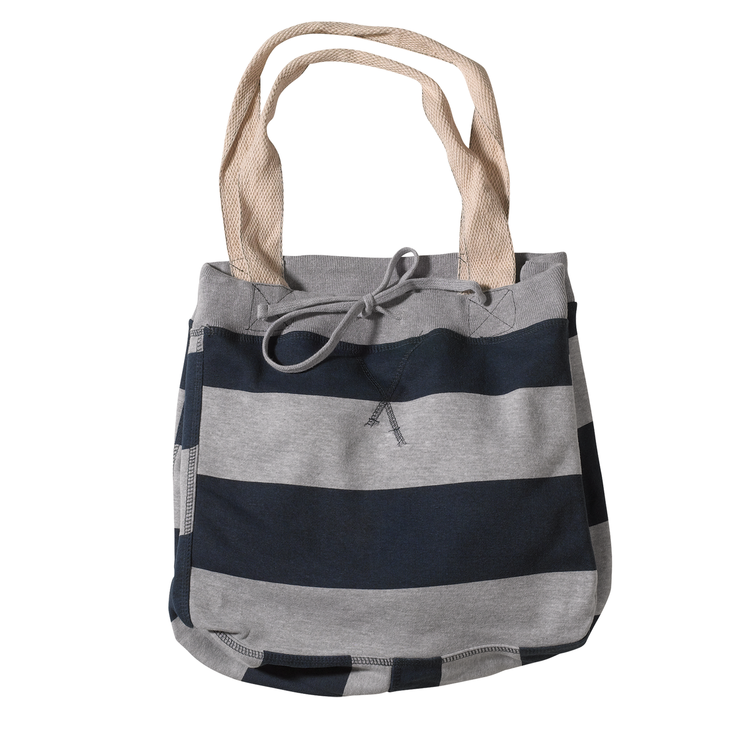 Pro-Weave® Beachcomber Bag - Navy/Heather - 16" X 15" X 6"