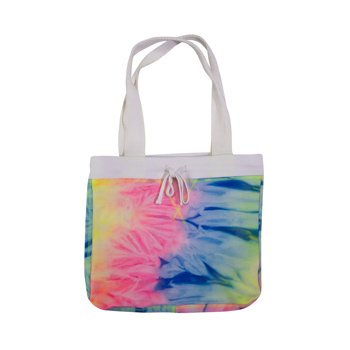 Pro-Weave® Beachcomber Bag - Neon Tie Dye - 16" X 15" X 6"