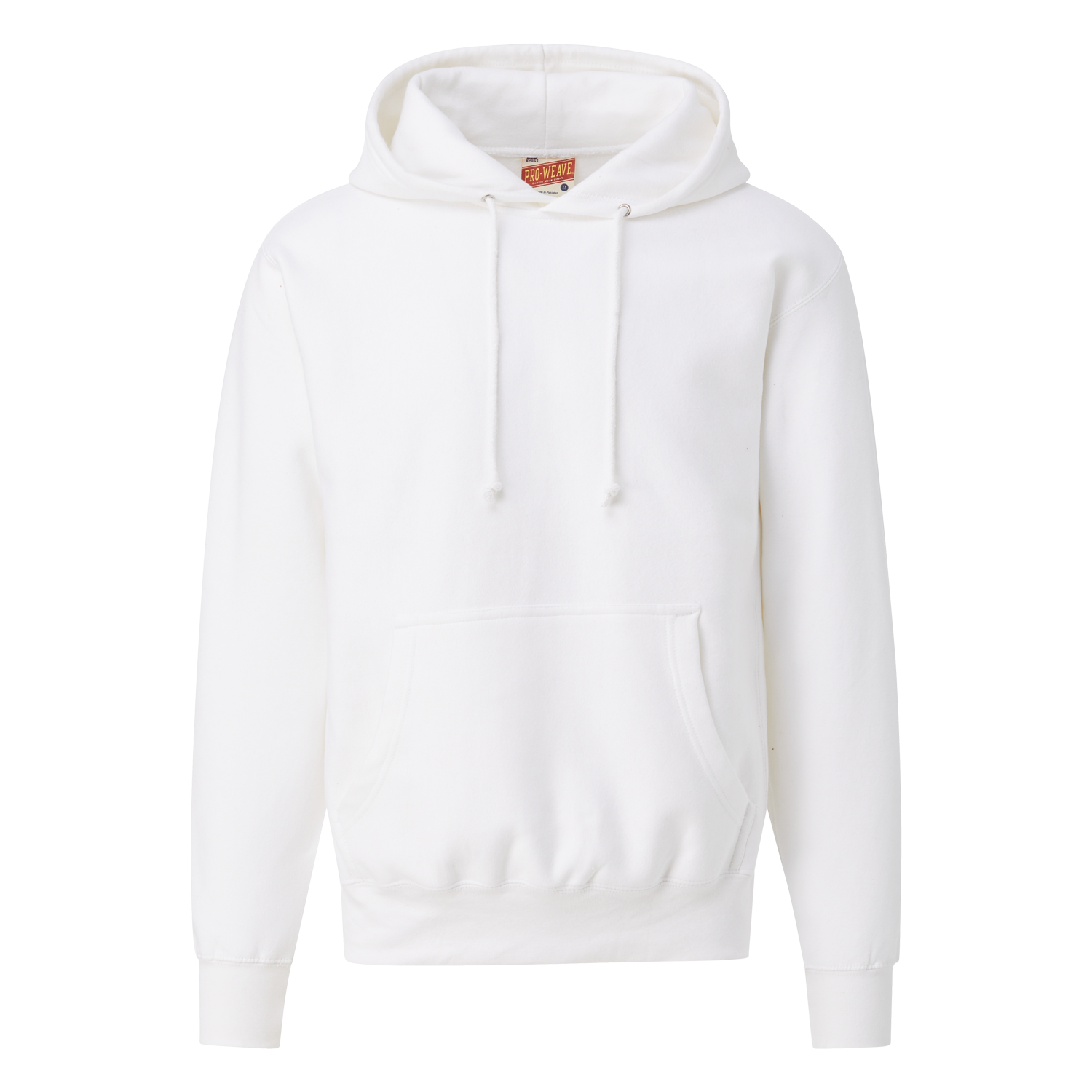 White hooded top