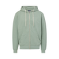 Retro Heather Zip Hood