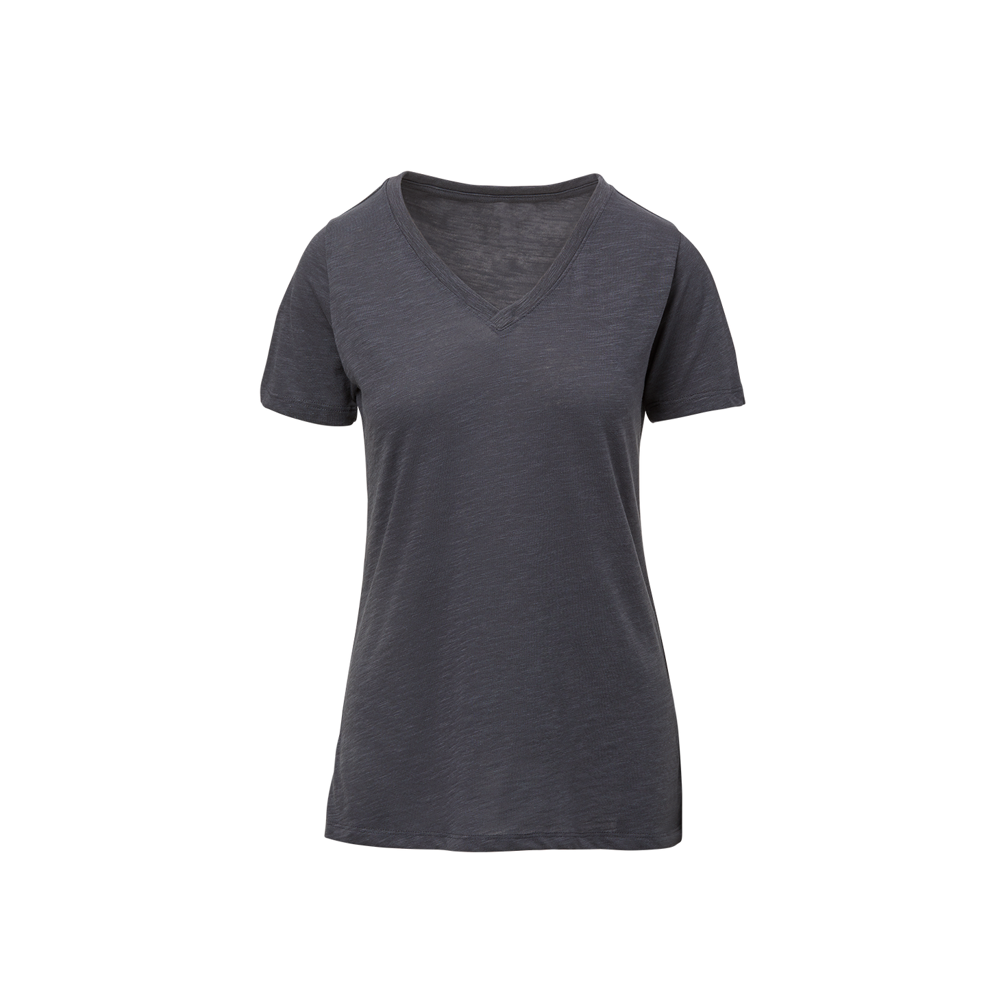 Vera Ringspun Slub V-Neck Tee