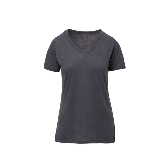 Vera Ringspun Slub V-Neck Tee
