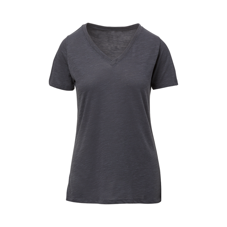 Vera Slub V-Neck Tee