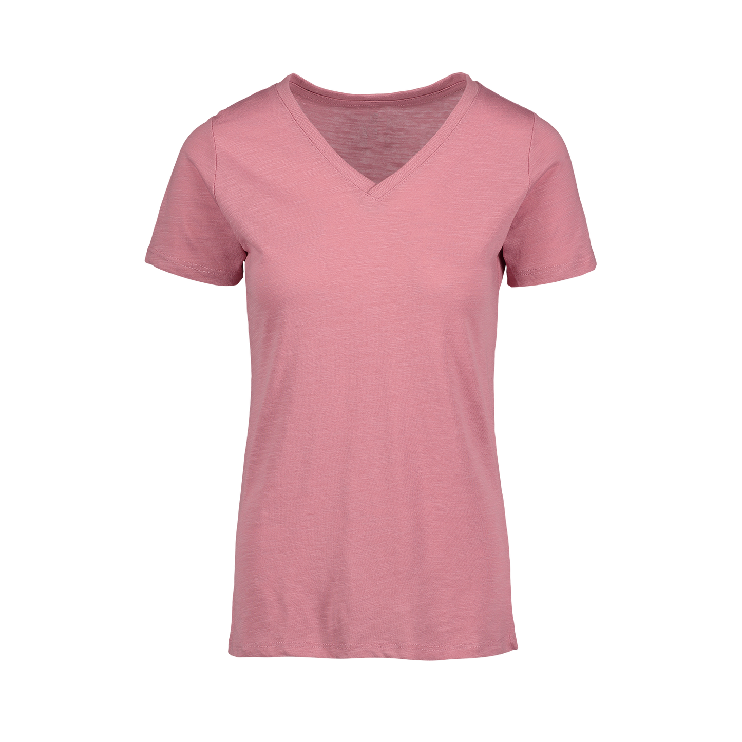 Vera Ringspun Slub V-Neck Tee