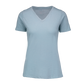 Vera Ringspun Slub V-Neck Tee