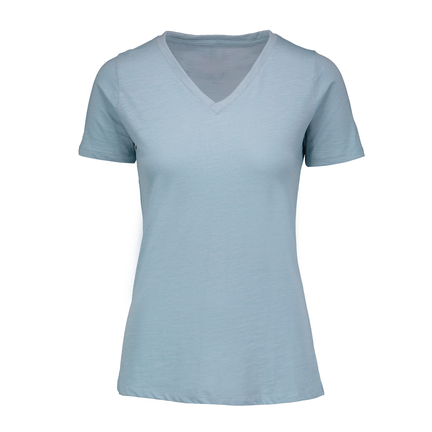 Vera Ringspun Slub V-Neck Tee