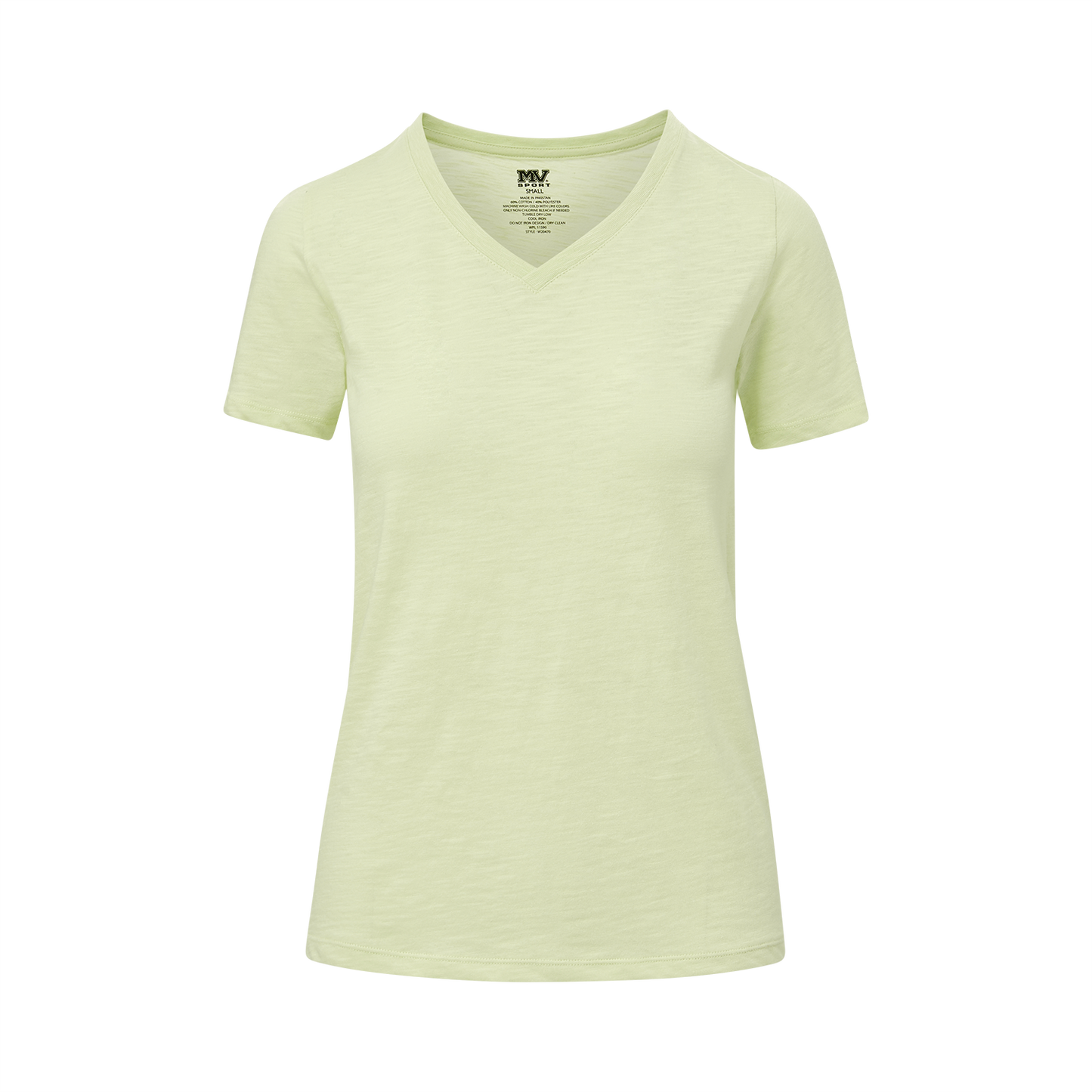 Vera Ringspun Slub V-Neck Tee