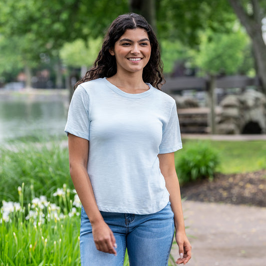 Natalie Slub Relaxed Tee