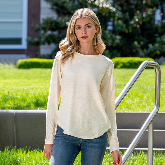 Tori Slub Long Sleeve Tee