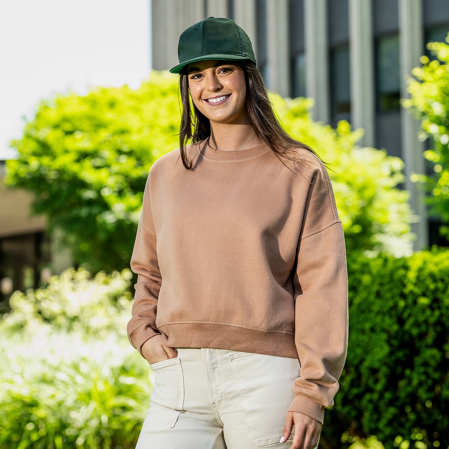 Vintage Fleece Ladies Crew