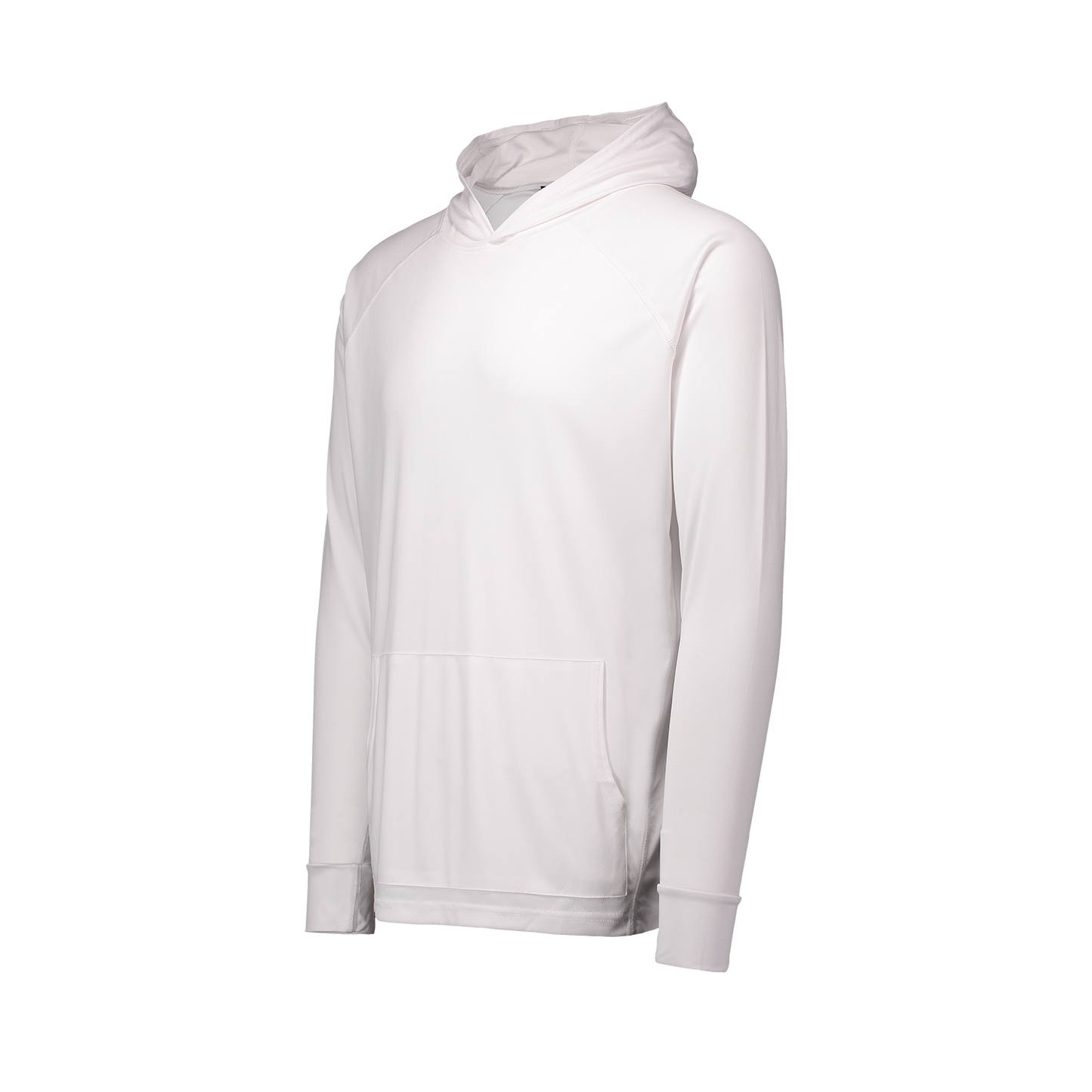 Sunproof® Hooded Long Sleeve Tee - White